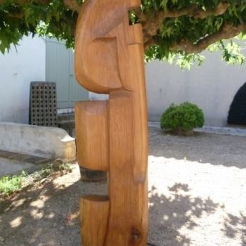 Sculpture intitulée "La clef" par Manuel Paoli, Œuvre d'art originale