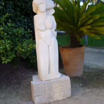 Sculptuur getiteld "ideal-feminin." door Manuel Paoli, Origineel Kunstwerk