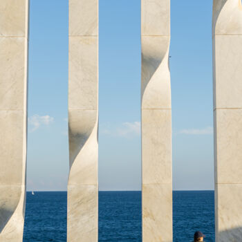 Fotografia zatytułowany „Columnas” autorstwa Manuel Sáez, Oryginalna praca, Fotografia cyfrowa