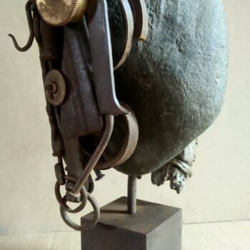 Sculpture intitulée "Cap2" par Manuel Solà, Œuvre d'art originale, Métaux