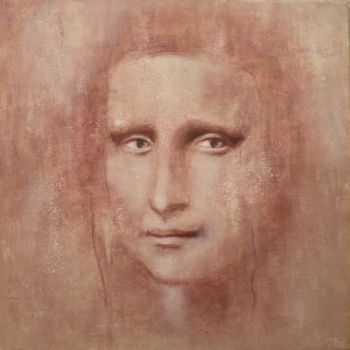 Ζωγραφική με τίτλο "Is it Her ?" από Manuela Limacher, Αυθεντικά έργα τέχνης, Ακρυλικό