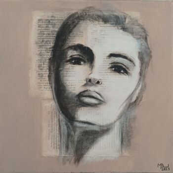 Painting titled "Elle 2" by Manuela Limacher, Original Artwork, Acrylic
