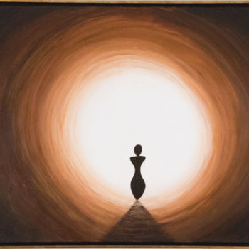 "PASSAGE VERS LA LUM…" başlıklı Tablo Manuela Millienne tarafından, Orijinal sanat, Akrilik Ahşap Sedye çerçevesi üzerine mo…