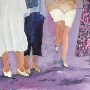 Peinture intitulée "jambes2.jpg" par Marie-Rose Blattner, Œuvre d'art originale