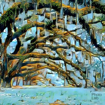 Photographie intitulée "Des arbres comme J…" par Florence Castelli  Flofloyd, Œuvre d'art originale