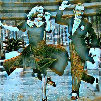 Fotografie mit dem Titel "Des danseurs à ma f…" von Florence Castelli  Flofloyd, Original-Kunstwerk
