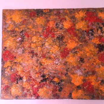 Painting titled "Un tableau tout en…" by Florence Castelli  Flofloyd, Original Artwork, Acrylic