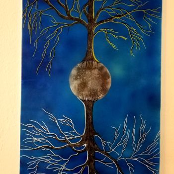 "Des arbres sur la l…" başlıklı Tablo Florence Castelli  Flofloyd tarafından, Orijinal sanat, Sprey boya