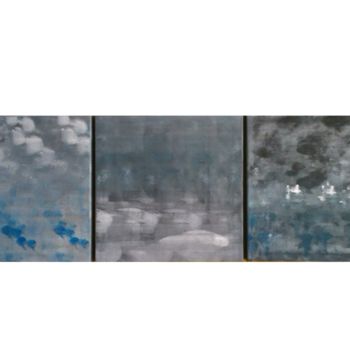 Painting titled "Submarine (triptyqu…" by Map'Titartisterie, Original Artwork, Acrylic
