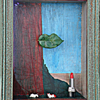 Malerei mit dem Titel "Le Plancher des Vac…" von André Maquestiau, Original-Kunstwerk, Öl