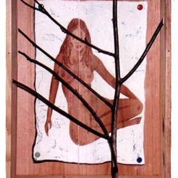 Картина под названием "Le Papier d'Arménie" - André Maquestiau, Подлинное произведение искусства, Масло