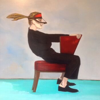 Painting titled ""IS SHE WEIRD?" /…" by Mar.S, Original Artwork, Oil