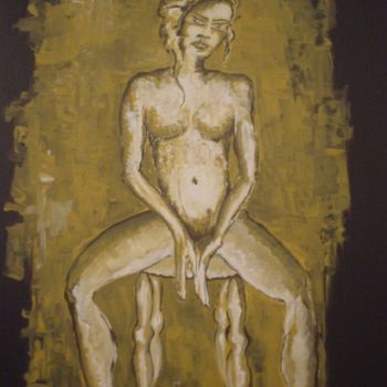 Peinture intitulée "La Guardiana" par Mara, Œuvre d'art originale