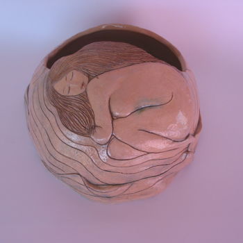 Sculpture titled "" Vaso Demetra "" by Mara Tagliati, Original Artwork