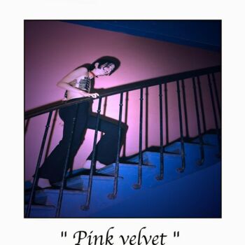 Fotografía titulada "Pink Velvet" por Marc Acquaviva, Obra de arte original