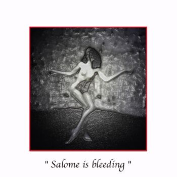Photographie intitulée "Salome is bleeding" par Marc Acquaviva, Œuvre d'art originale