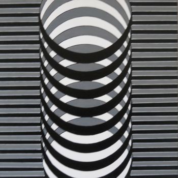 Malerei mit dem Titel "Série Total Design" von Anguis, Original-Kunstwerk, Acryl