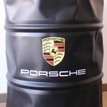 "Baril Porsche 72/100" başlıklı Heykel Marc Boffin tarafından, Orijinal sanat, Alüminyum