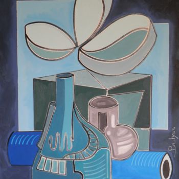 Peinture intitulée "Rhapsodie in Grès" par Marc Bulyss, Œuvre d'art originale, Huile