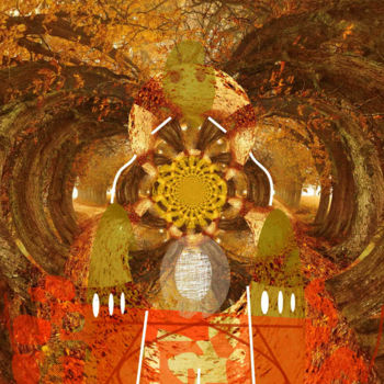 Arte digitale intitolato "Fall saison" da Marc Bulyss, Opera d'arte originale, Pittura digitale