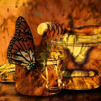 Digital Arts titled "Honey Sweet" by Marc Bulyss, Original Artwork, Digital Painting