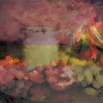 Arte digital titulada "Still Life" por Marc Bulyss, Obra de arte original, Pintura Digital