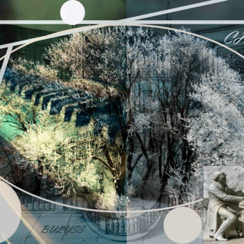 Digitale Kunst mit dem Titel "Chopin Nocturnes N°9" von Marc Bulyss, Original-Kunstwerk, Digitale Malerei