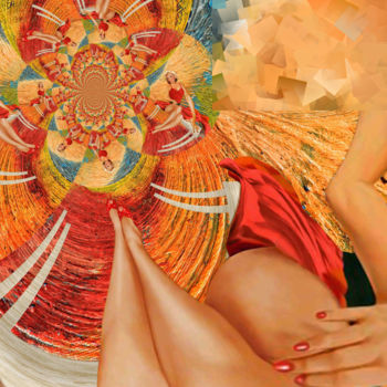 Digital Arts titled "Eroticism in Questi…" by Marc Bulyss, Original Artwork, Digital Painting