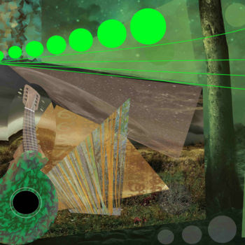 Arts numériques intitulée "Gypsy Melody" par Marc Bulyss, Œuvre d'art originale, Peinture numérique