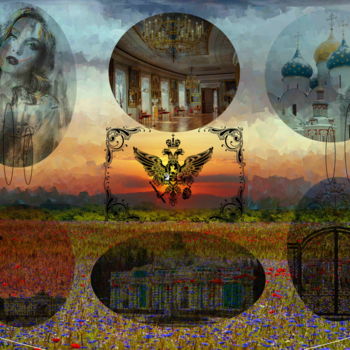 Digital Arts titled "Russian (Россия ист…" by Marc Bulyss, Original Artwork, Digital Painting