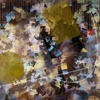 Digitale Kunst mit dem Titel "Vegetables" von Marc Bulyss, Original-Kunstwerk, Digitale Malerei