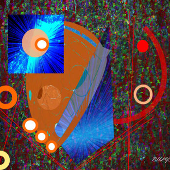 Digitale Kunst mit dem Titel "Barkusnirov" von Marc Bulyss, Original-Kunstwerk, Digitale Malerei