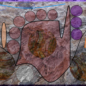 数字艺术 标题为“Grand Canyon” 由Marc Bulyss, 原创艺术品, 数字油画