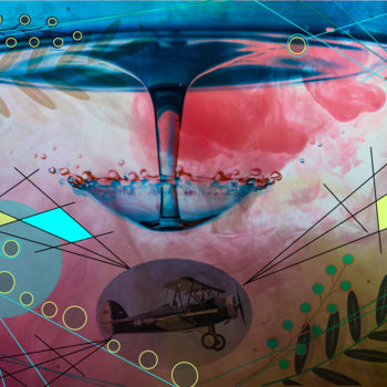 Arte digital titulada "Revere Gravity" por Marc Bulyss, Obra de arte original, Pintura Digital