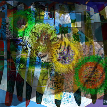 Digitale Kunst mit dem Titel "Prince of Sibéria" von Marc Bulyss, Original-Kunstwerk, Digitale Malerei