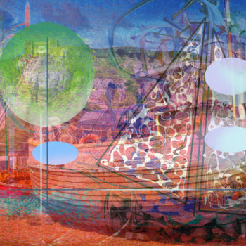 Digital Arts titled "Turner The Call" by Marc Bulyss, Original Artwork, Digital Painting