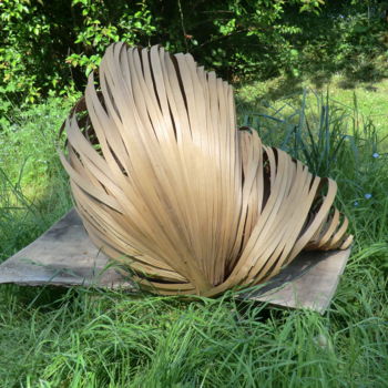 Sculpture intitulée "cocon" par Marc De Smedt, Œuvre d'art originale