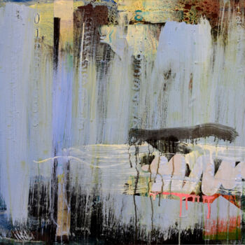 Картина под названием "Tableau 12 "Pigment…" - Marc Escorihuela, Подлинное произведение искусства, Акрил