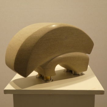 Скульптура под названием "Tor" - Marc Fugere, Подлинное произведение искусства, Камень