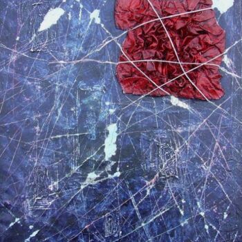 Peinture intitulée "Le jean Crisis 08" par Marc Paluch, Œuvre d'art originale, Huile
