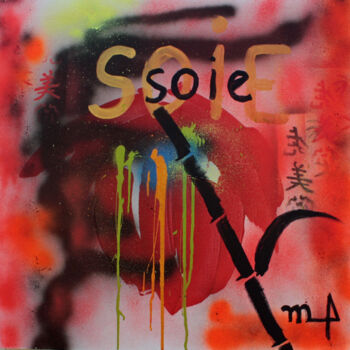 Painting titled "soie.jpg" by Marc Taupin, Original Artwork