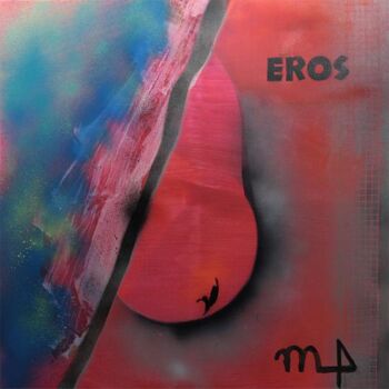 Peinture intitulée "eros.jpg" par Marc Taupin, Œuvre d'art originale, Huile