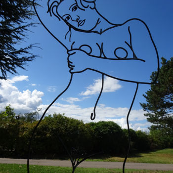 Sculpture intitulée "Mailys" par Marc Terrade, Œuvre d'art originale, Métaux
