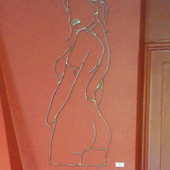 Sculptuur getiteld "Anaïs" door Marc Terrade, Origineel Kunstwerk, Metalen