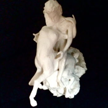 Sculpture titled "centauresse marc de…" by Marc De Lassus Saint-Geniès, Original Artwork