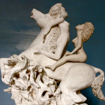 Sculpture titled "amazones marc de la…" by Marc De Lassus Saint-Geniès, Original Artwork