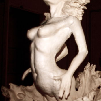 "sirène marc de lass…" başlıklı Heykel Marc De Lassus Saint-Geniès tarafından, Orijinal sanat