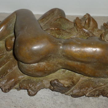 Sculptuur getiteld "aloes d" door Marc De Lassus Saint-Geniès, Origineel Kunstwerk