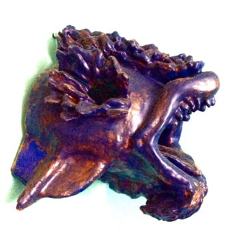 Sculpture titled "ichtus" by Marc De Lassus Saint-Geniès, Original Artwork