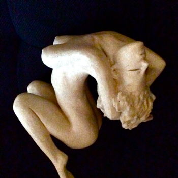 Sculptuur getiteld "interrogation" door Marc De Lassus Saint-Geniès, Origineel Kunstwerk